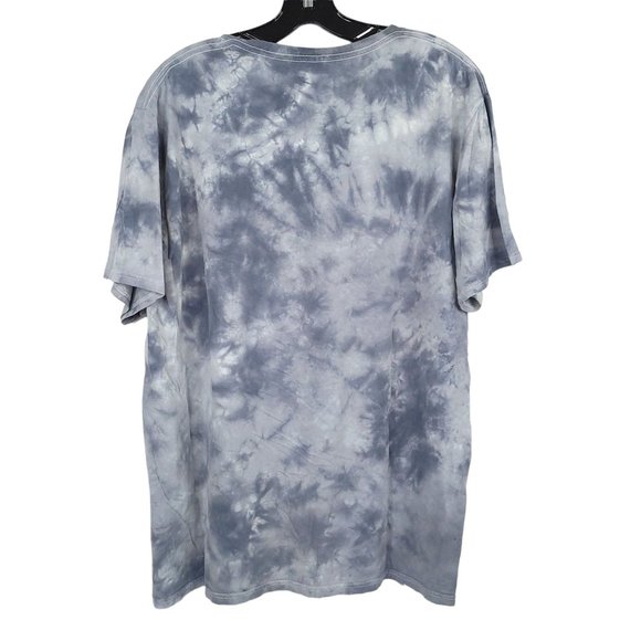 Perryscope ACDC We Salute You Graphic T Shirt Mens Sz L Tie Dye Gray Top - Picture 3 of 10